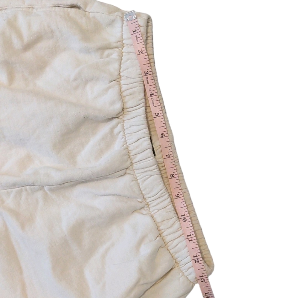 Levavi Varsity Club Made in USA Cotton Sweatpants Medium Bone - Picture 6 of 14